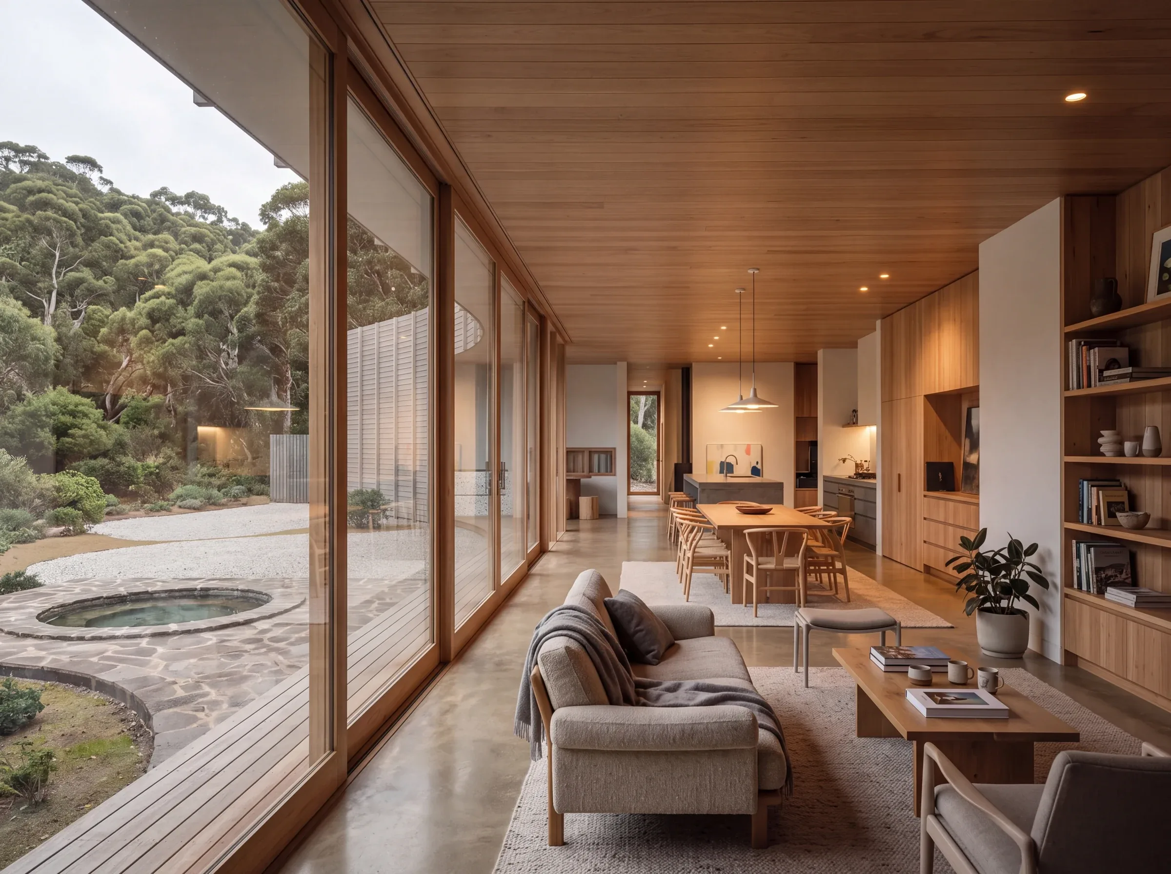 Forest House — Indoor–outdoor living